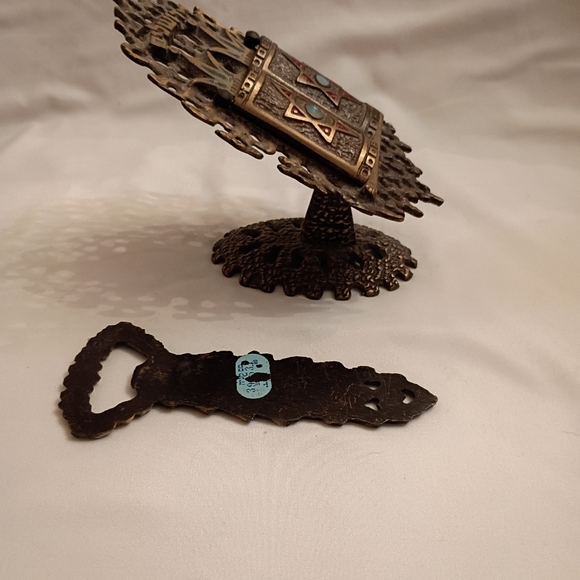 Decorative Metal Judaica Set - Picture 3 of 3